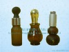 50ml amber essential oil bottle with brush