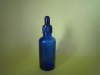 50ml blue glass essential oil bottle