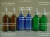 50ml blue green brown essential oil glass bottle with dropper or screw cap