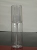 50ml clear PET sprayer cosmetic bottle