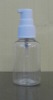 50ml clear pet lotion bottle