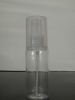 50ml clear sprayer cosmetic bottle