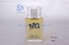 50ml glass perfume bottle with cap and sprayer