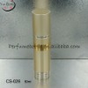 50ml gold cosmetic long jar for skin milk