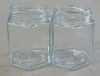 50ml hexgon glass honey jars