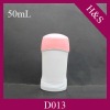 50ml plastic deodorant stick for physical odor