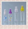 50ml transparent PET cosmetic bottle