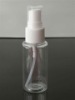 50ml transparent spray empty deodorant bottle