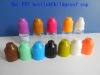 5ML Yellow childproof cap PET drop bottle 100pc/lotsFor liquid medicine