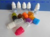 5ML childproof cap&common White cap PE&PET drop bottle 100pc/lotsFor liquid medicine