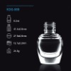 5ml Nail polish glass bottles