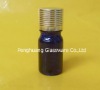 5ml blue essential oil glass bottle