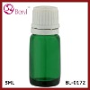 5ml bule colour essential oil glass bottle