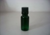 5ml dark green essential oil glass bottle