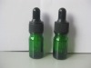 5ml green essential oil  bottle with dropper