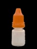 5ml plastic lock cap eye drop bottle