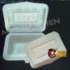 6' biodegradable sugarcane/bagasse paper fast food box