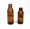 60-150ml brown glass mineral water bottle