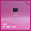 60/80/120/200ml PET bottle and shampoo bottle for hair care