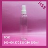 60/80/250/400/500ml PET bottle and shampoo bottle for hair care