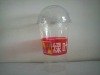 600ml plastic cup with lid