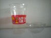 600ml plastic cup with lid