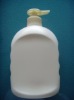 600ml plastic shampoo bottle