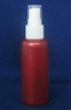 60ml PET pump pressure spray bottle in red