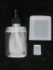 60ml PET sprayer  plastic cosmetic  bottle