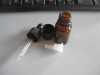 60ml amber glass medicine bottle with dropper