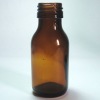 60ml amber glass pharmaceutical bottle