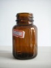 60ml amber medicine/chemical bottle