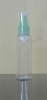 60ml clear pet bottle with mist sprayer