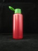 60ml flip cap hair care plastic bottles