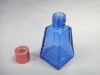 60ml glass blue diffuser bottle with high degree limpid