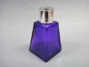 60ml purple glass diffuser bottle with pyramid shape