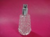 60ml shiny clear glass perfume bottles