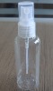 60ml white plastic spray bottle for cosmetic