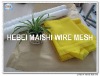 61-64 yellow color polyester printing mesh screen bolting cloth