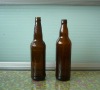 650ml amber glass beer bottle (R-B070)