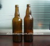 650ml customized glass bottle for beer packing