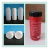 65ml colorful PE plastic powder bottle for comestic