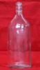 700ml square glass bottle