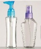 70ml clear PET shampoo bottle pump bottles