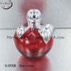 75/100ml red perfume glass bottles for women