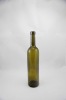 750ML amber wine glass bottle