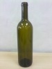 750ml Bordeaux wine glass bottle