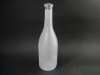 750ml Frosted glass wine bottle with high degree limpid