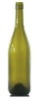 750ml Glass wine bottle