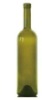 750ml Glass wine bottle